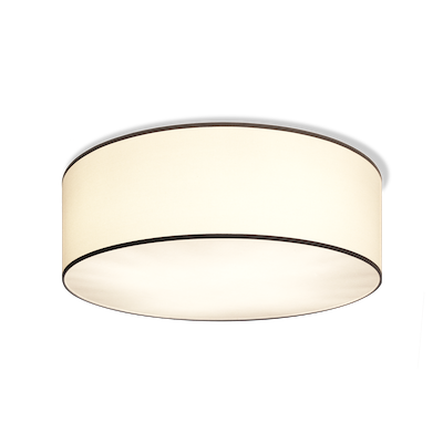 Contardi Lighting Circus PL Ceiling 90 Lamp - White Cotton 886