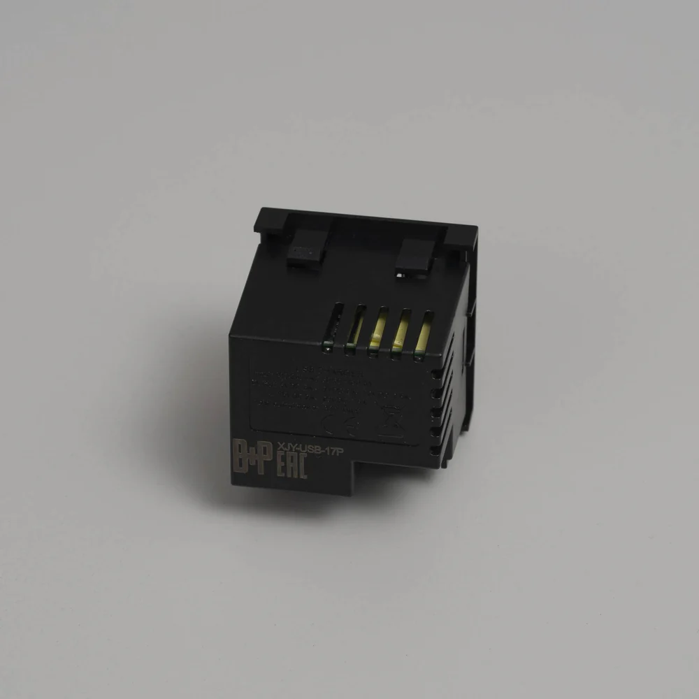 Buster & Punch - USB Module - USB A + C Quick Charge 45 mm - Black Finish