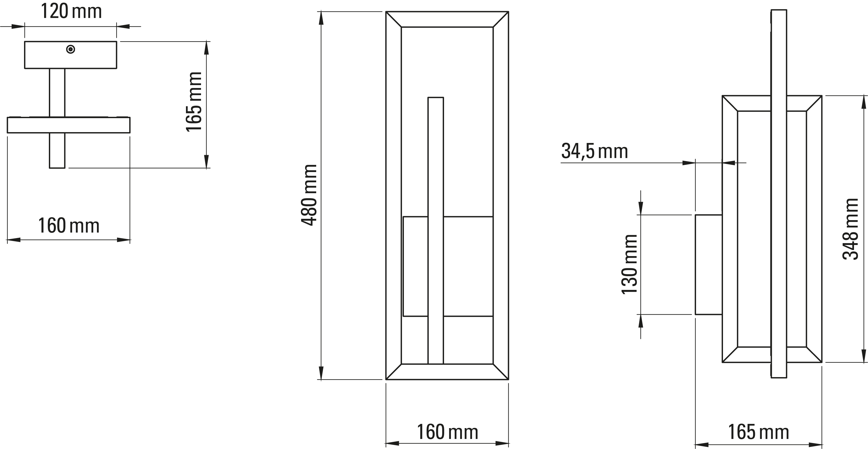 DCW Editions Borely wall light