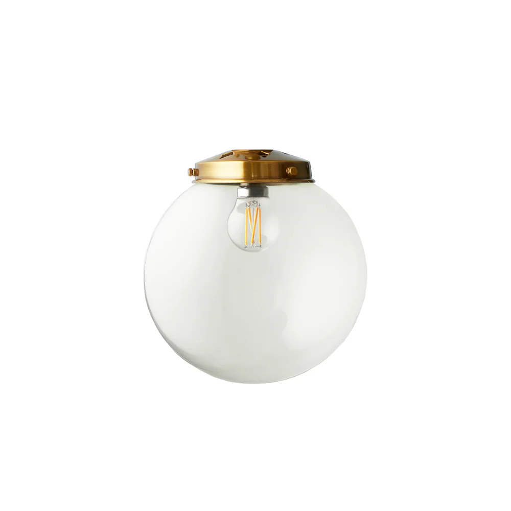 Pooky - Espere Pendant Light Shade - Larger - Clear Glass