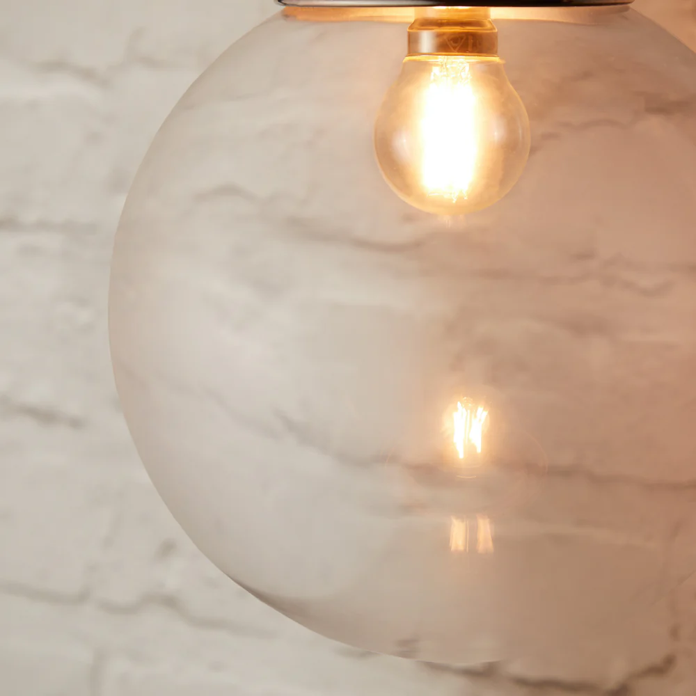 Pooky - Espere Pendant Light Shade - Larger - Clear Glass
