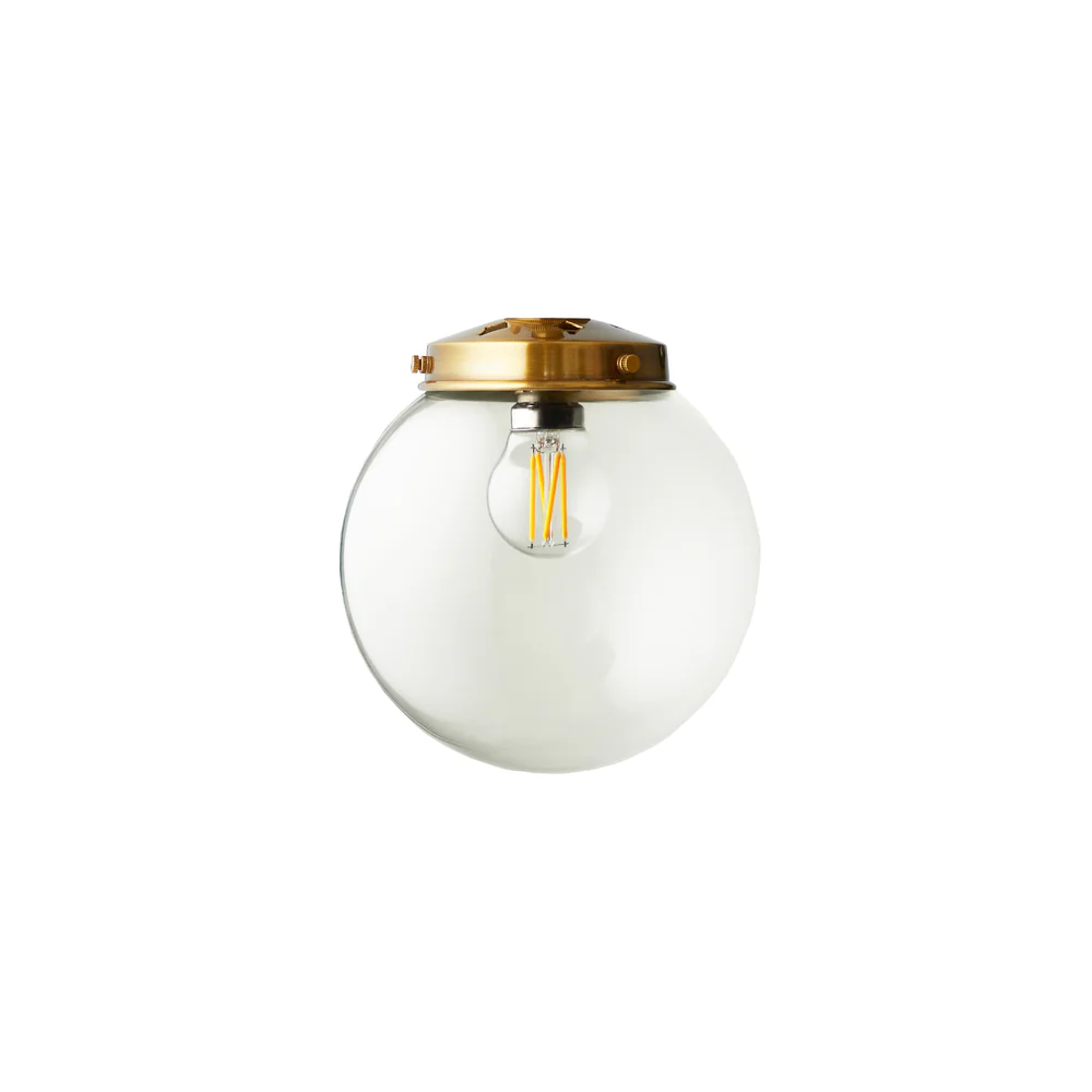 Pooky - Espere Pendant Light Shade - Smaller - Clear Glass