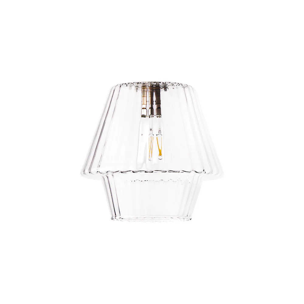 Pooky - Outline Pendant Light Shade - Clear Glass