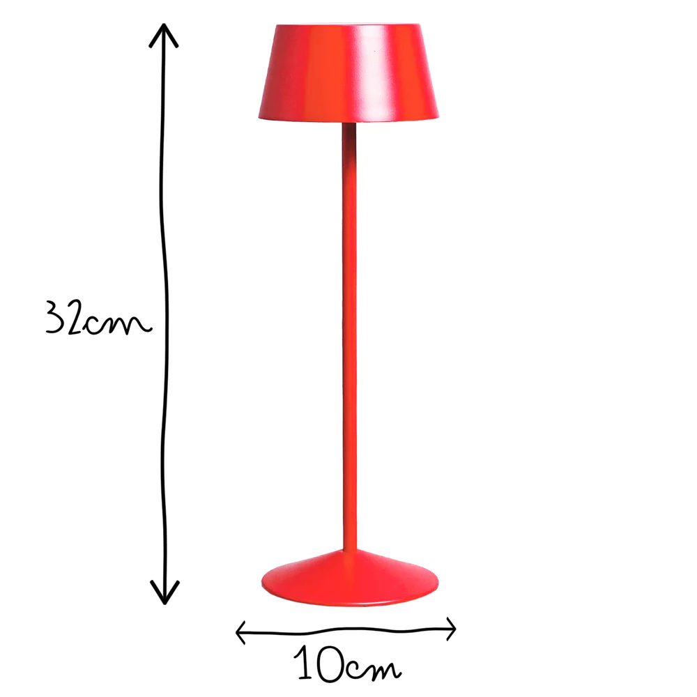Pooky - Scoon Rechargeable Table Lamp - Firecracker