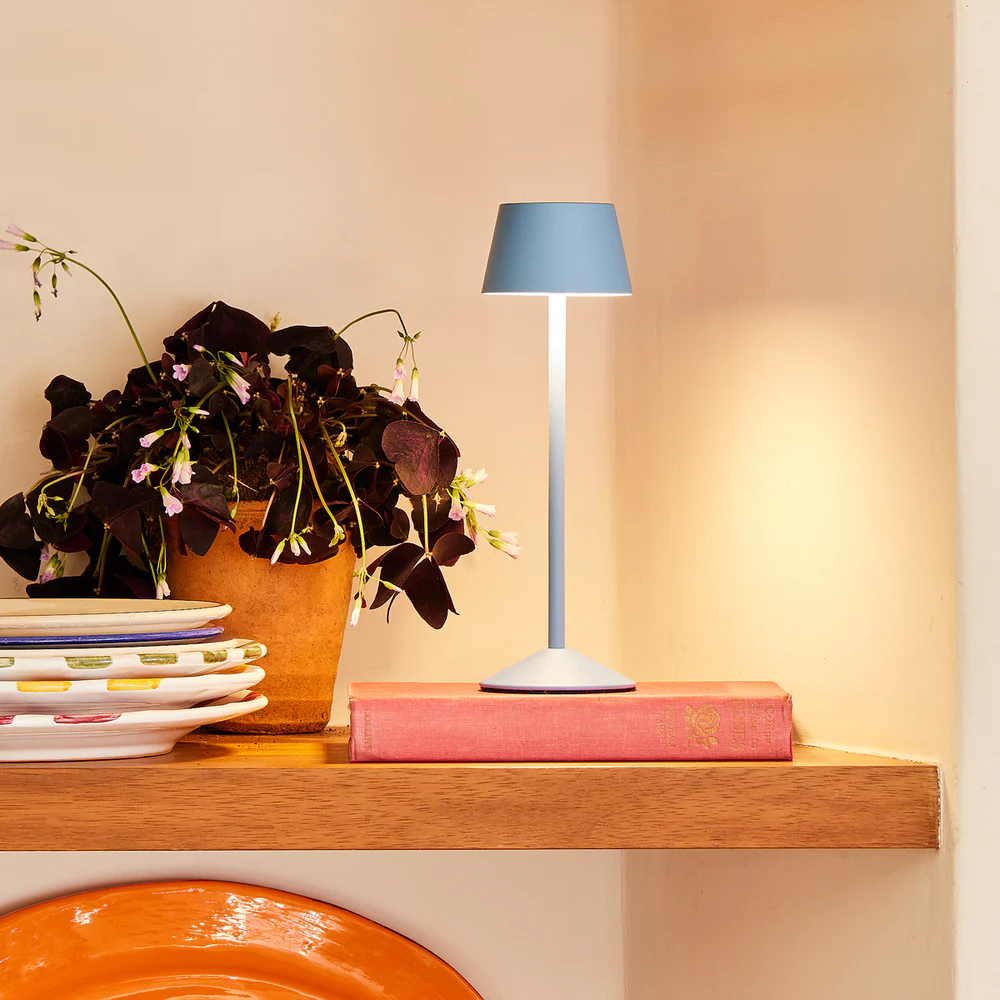 Pooky - Wee Scoon Rechargeable Table Lamp - Topaz