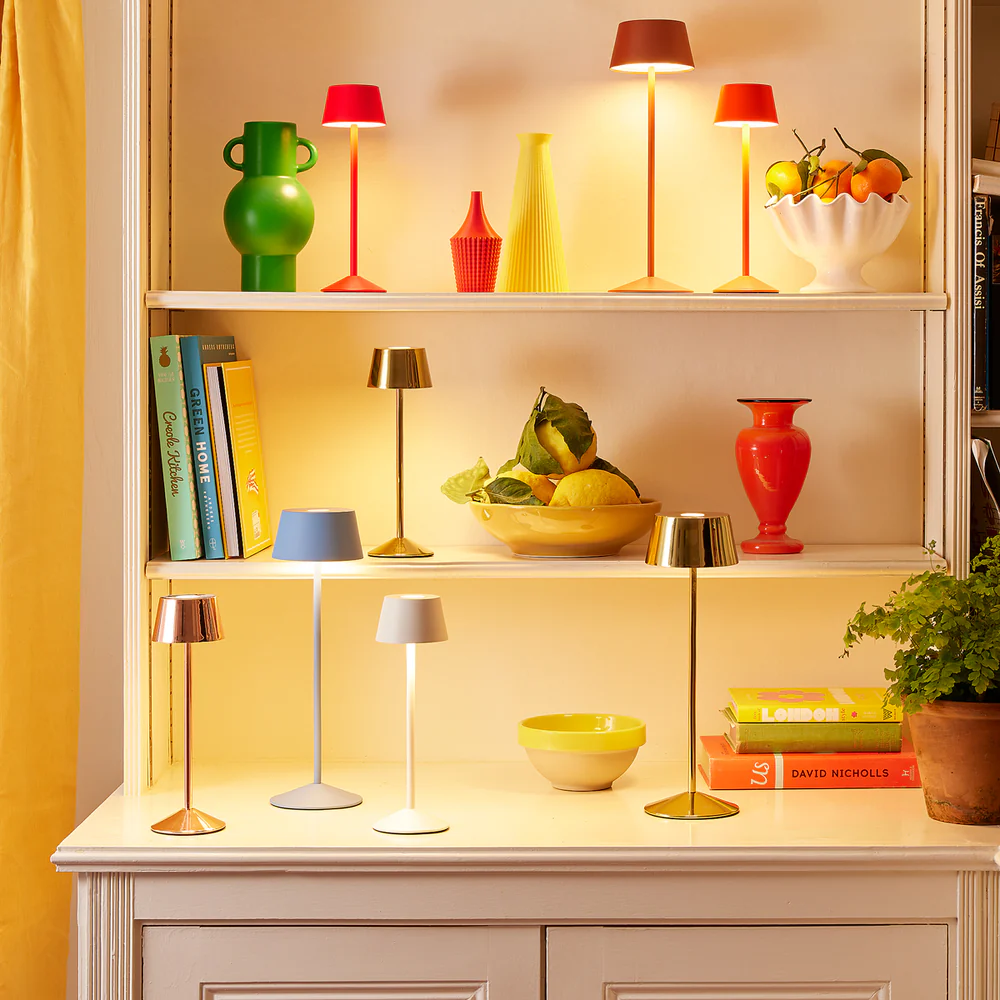 Pooky - Wee Scoon Rechargeable Table Lamp - Topaz