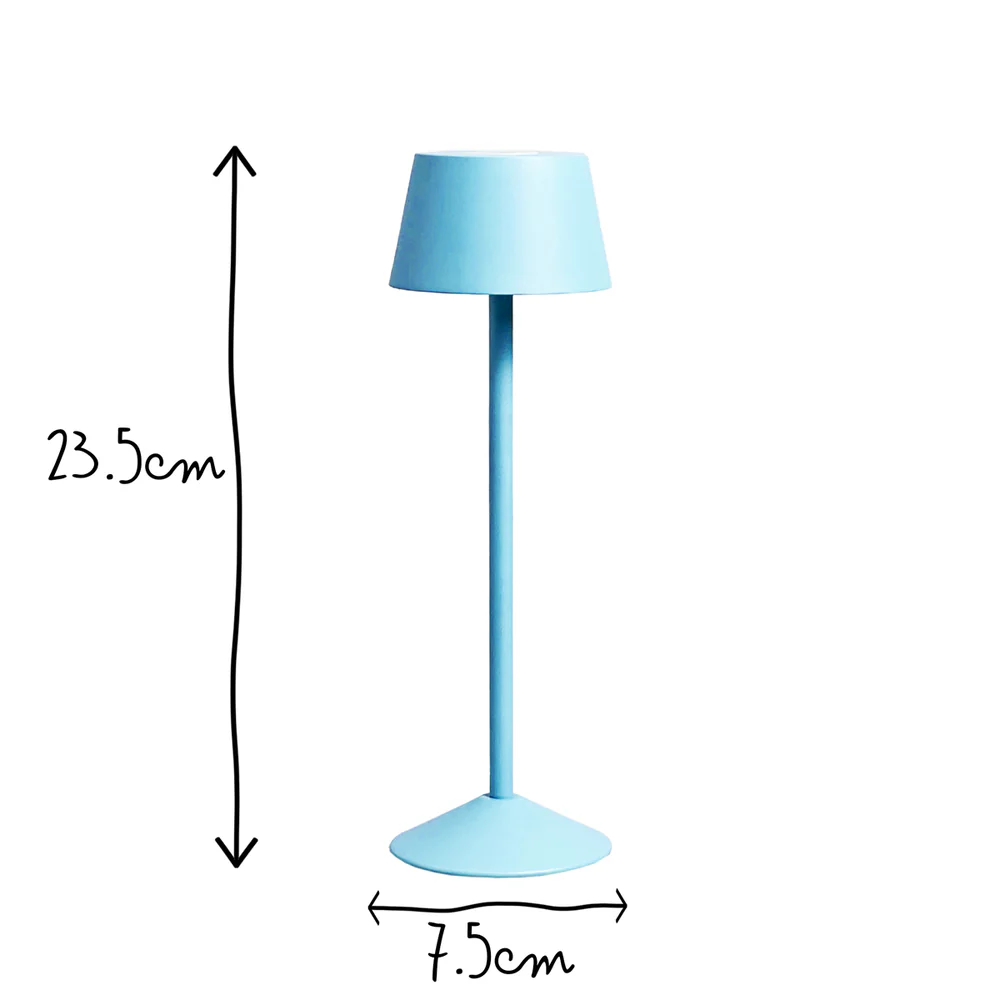 Pooky - Wee Scoon Rechargeable Table Lamp - Topaz