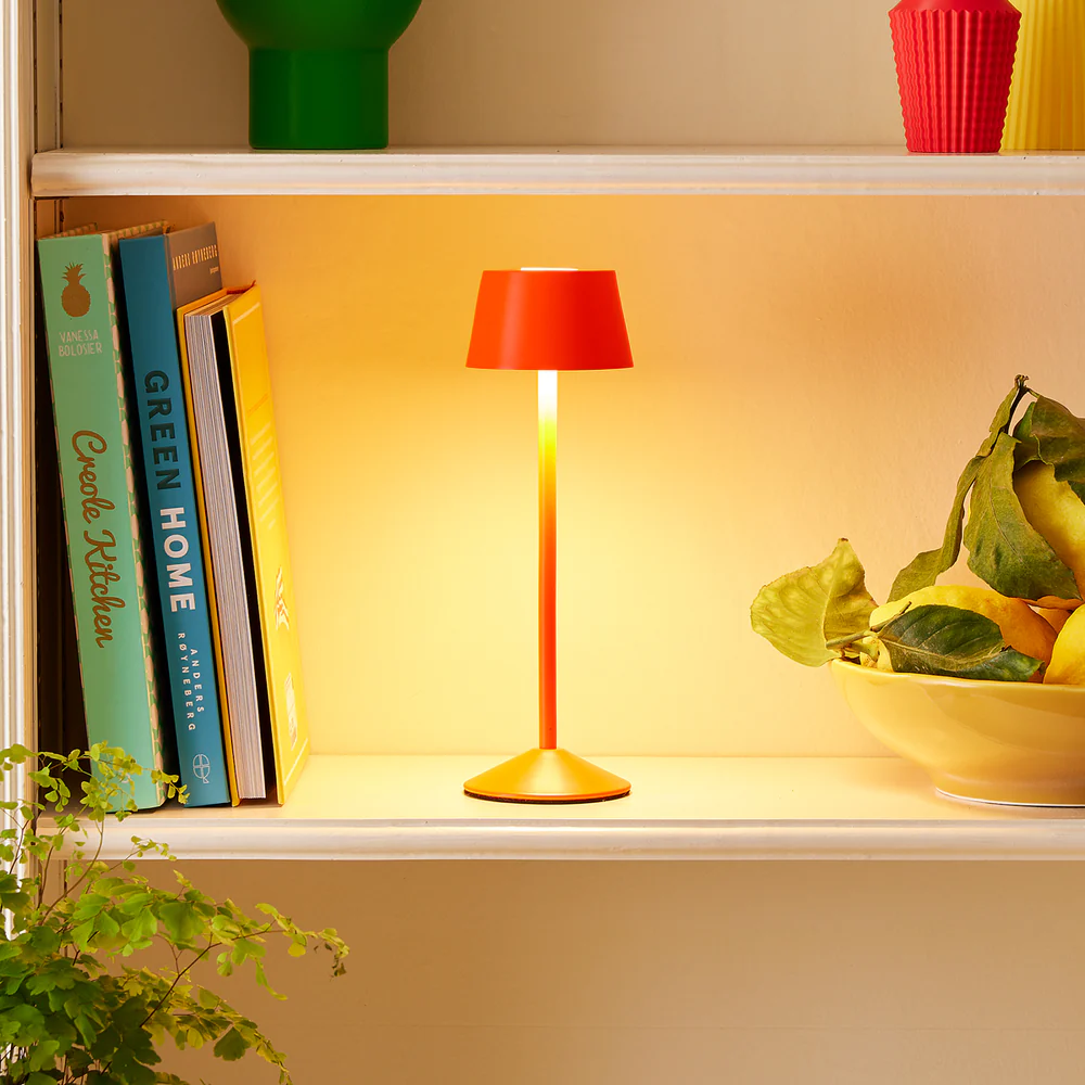 Pooky - Wee Scoon Rechargeable Table Lamp - Orangeade