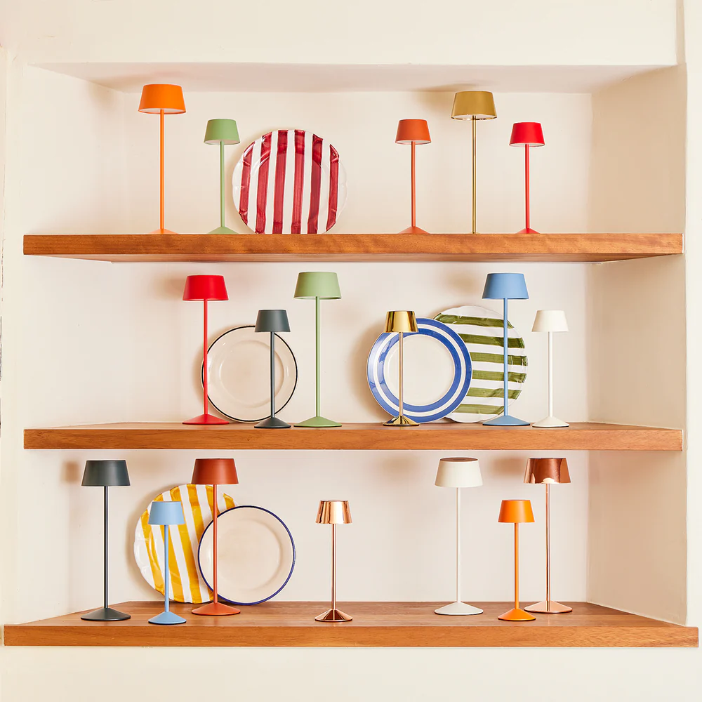 Pooky - Wee Scoon Rechargeable Table Lamp - Orangeade