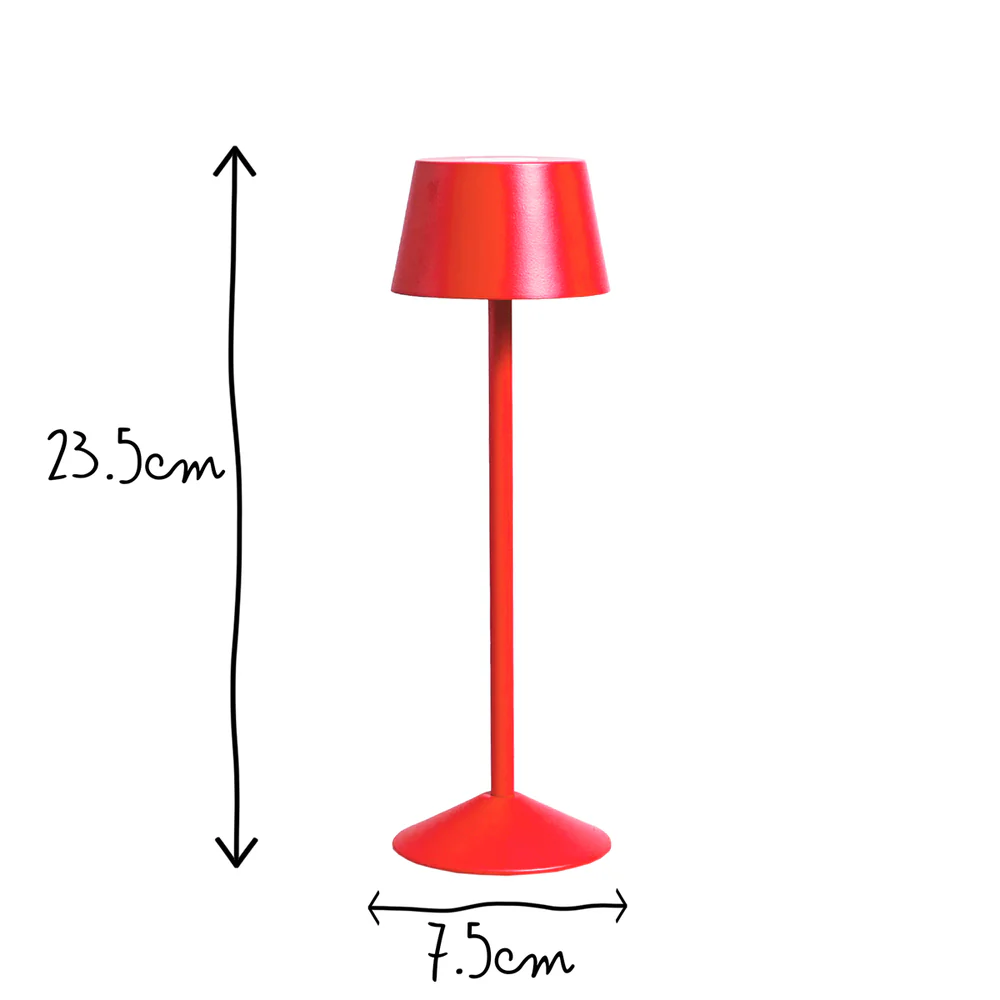 Pooky - Wee Scoon Rechargeable Table Lamp - Firecracker