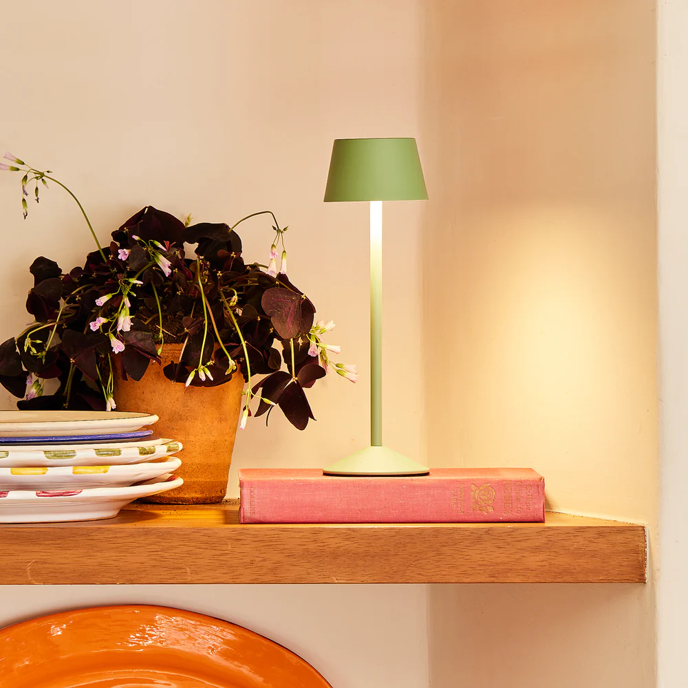 Pooky - Wee Scoon Rechargeable Table Lamp - Watercress