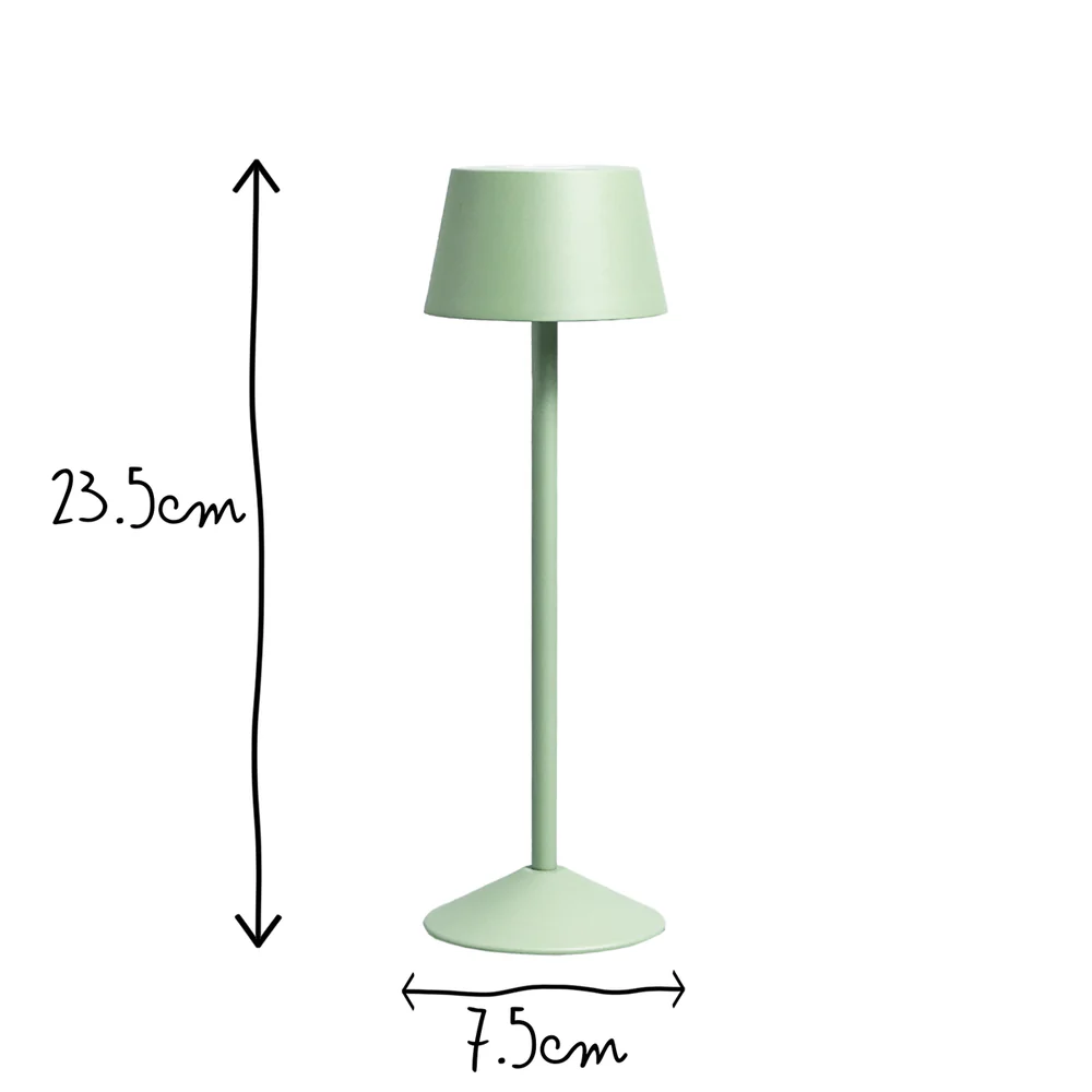 Pooky - Wee Scoon Rechargeable Table Lamp - Watercress