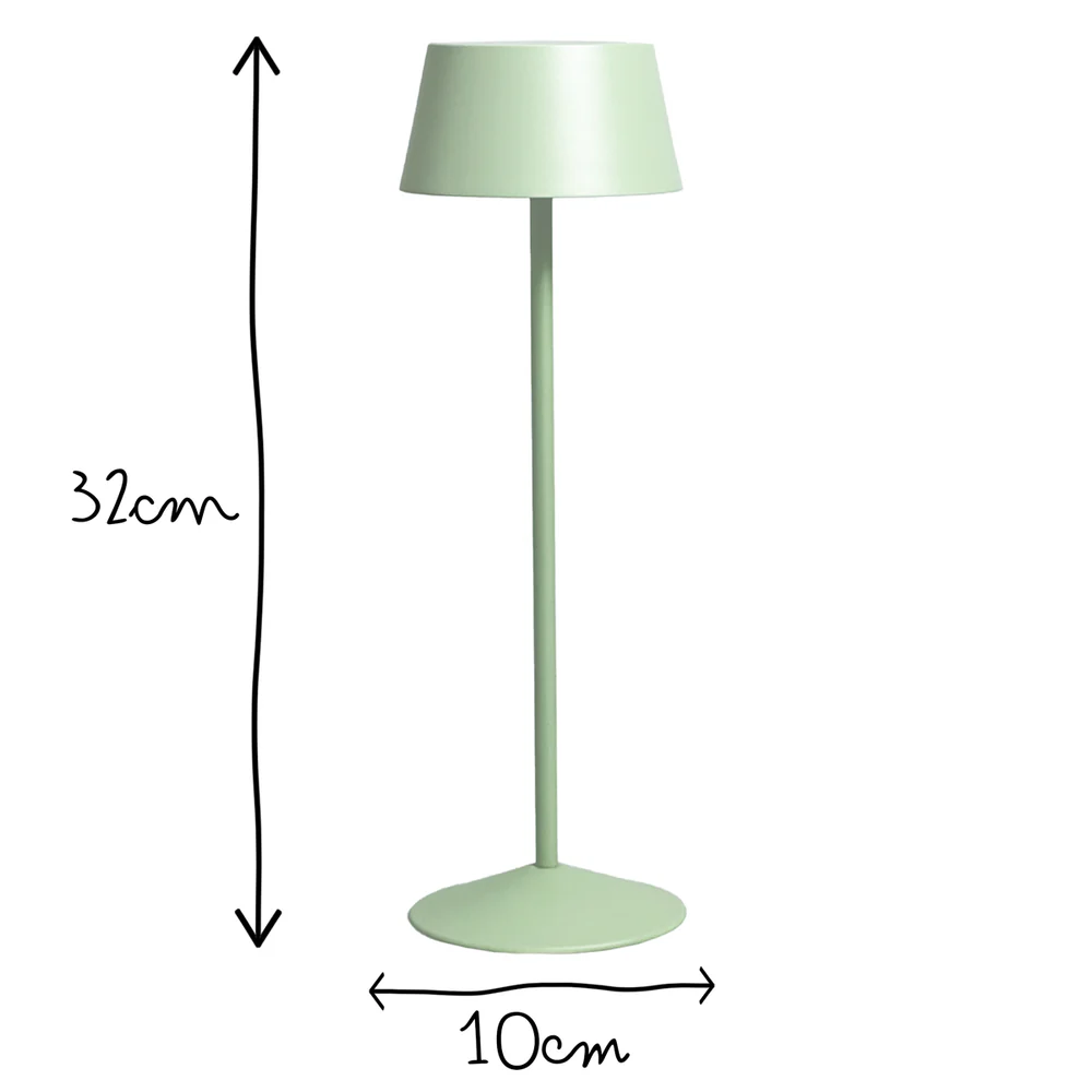 Pooky - Scoon Rechargeable Table Lamp - Watercress