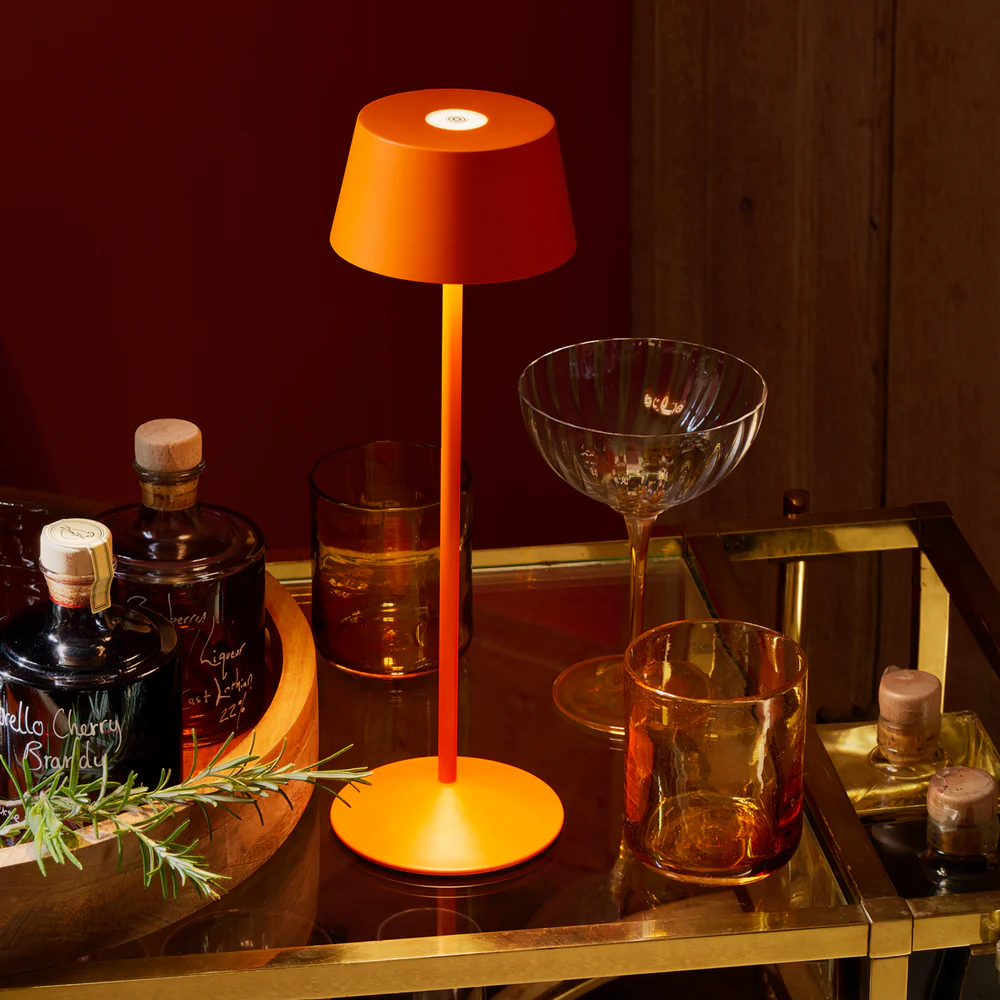 Pooky - Scoon Rechargeable Table Lamp - Orangeade
