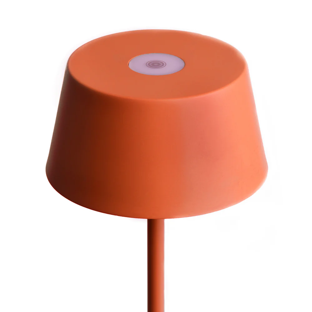 Pooky - Scoon Rechargeable Table Lamp - Rust