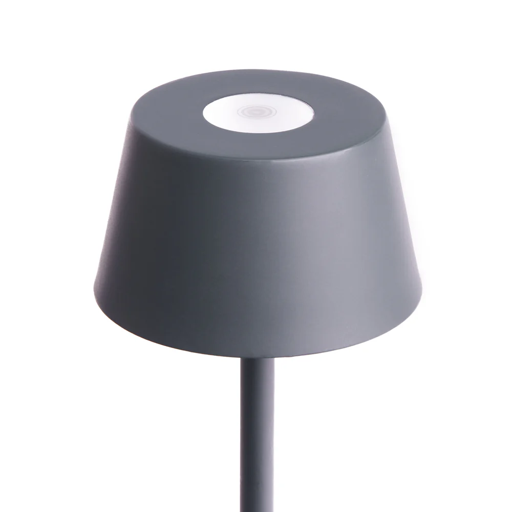 Pooky - Wee Scoon Rechargeable Table Lamp - Shale
