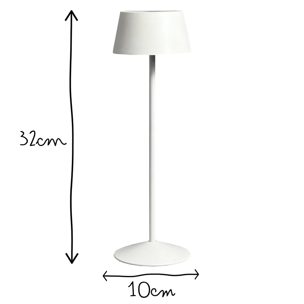 Pooky - Scoon Rechargeable Table Lamp - Coconut