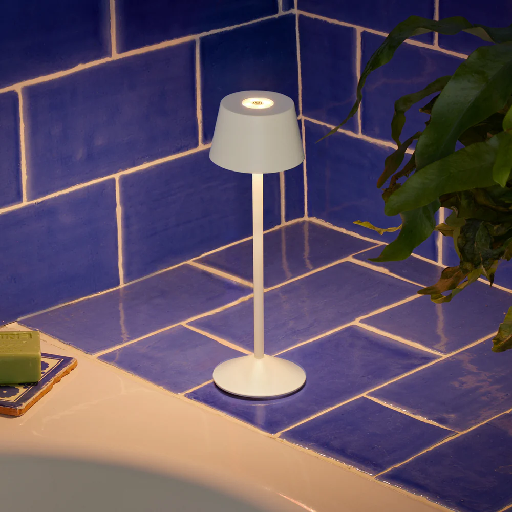 Pooky - Wee Scoon Rechargeable Table Lamp - Coconut