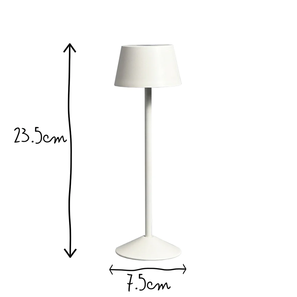 Pooky - Wee Scoon Rechargeable Table Lamp - Coconut