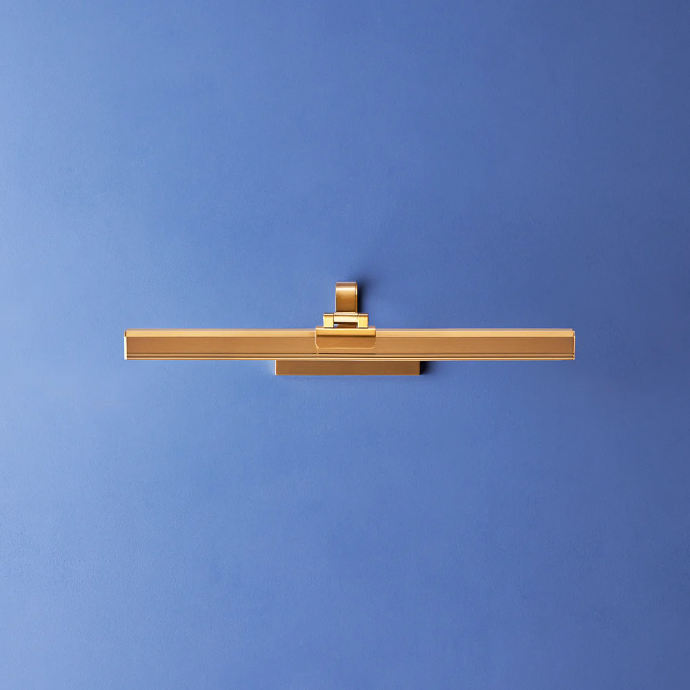 Pooky - Marcel Rechargeable Picture Light - Regular - Antique Brass Finish