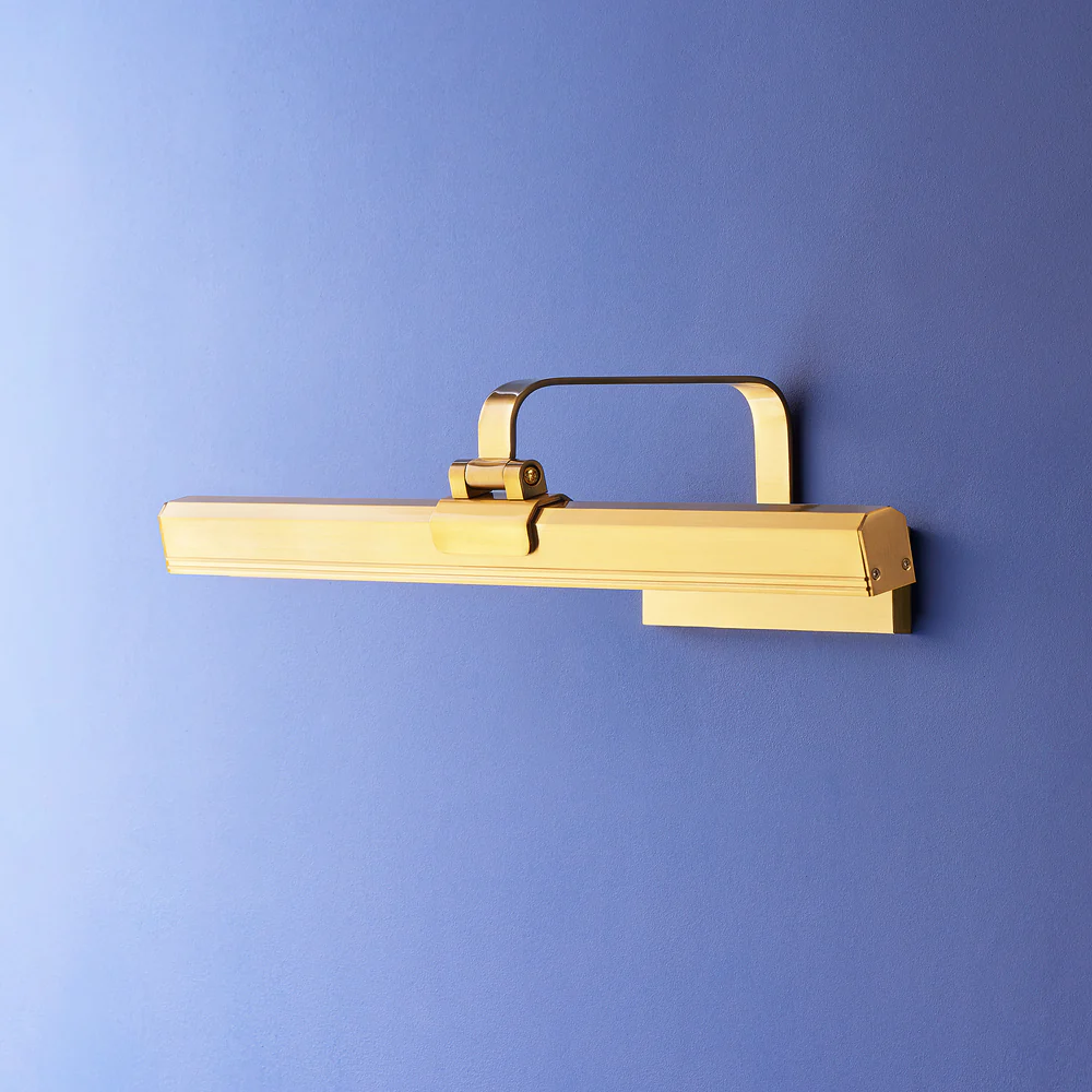 Pooky - Marcel Rechargeable Picture Light - Regular - Antique Brass Finish