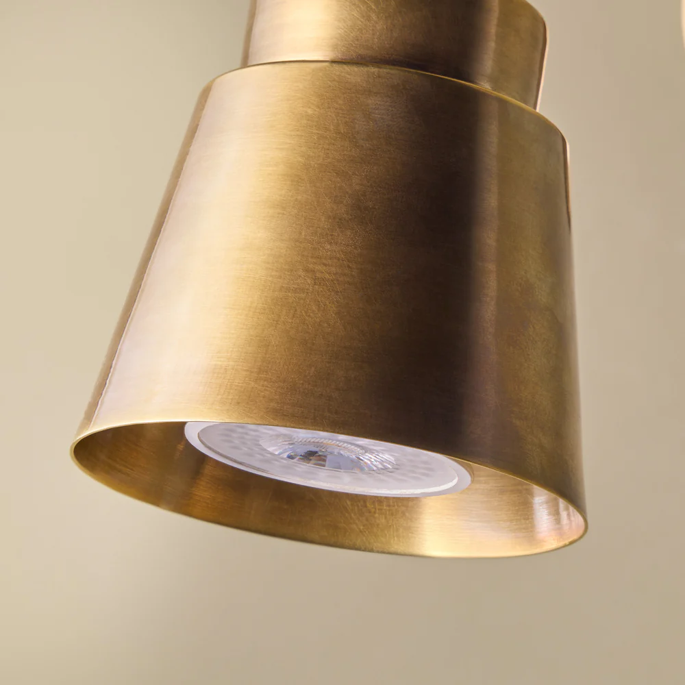 Pooky - Wendell Wall Light - Antique Brass