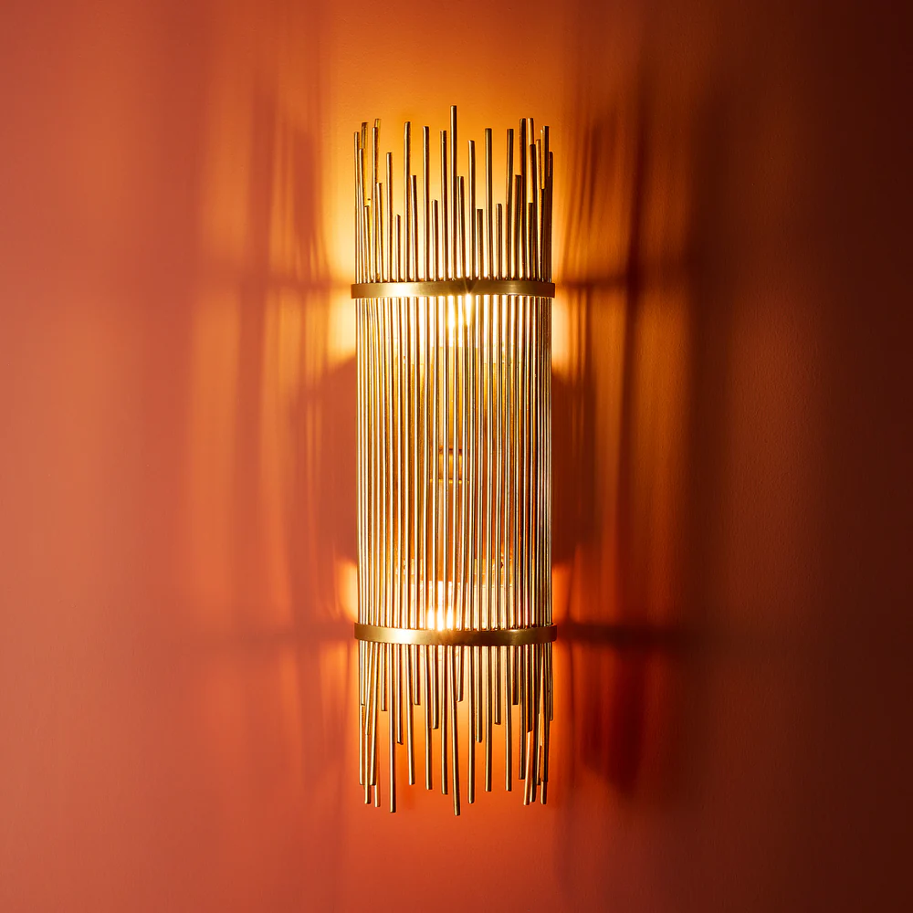 Pooky - Mika Wall Light - Antique Brass