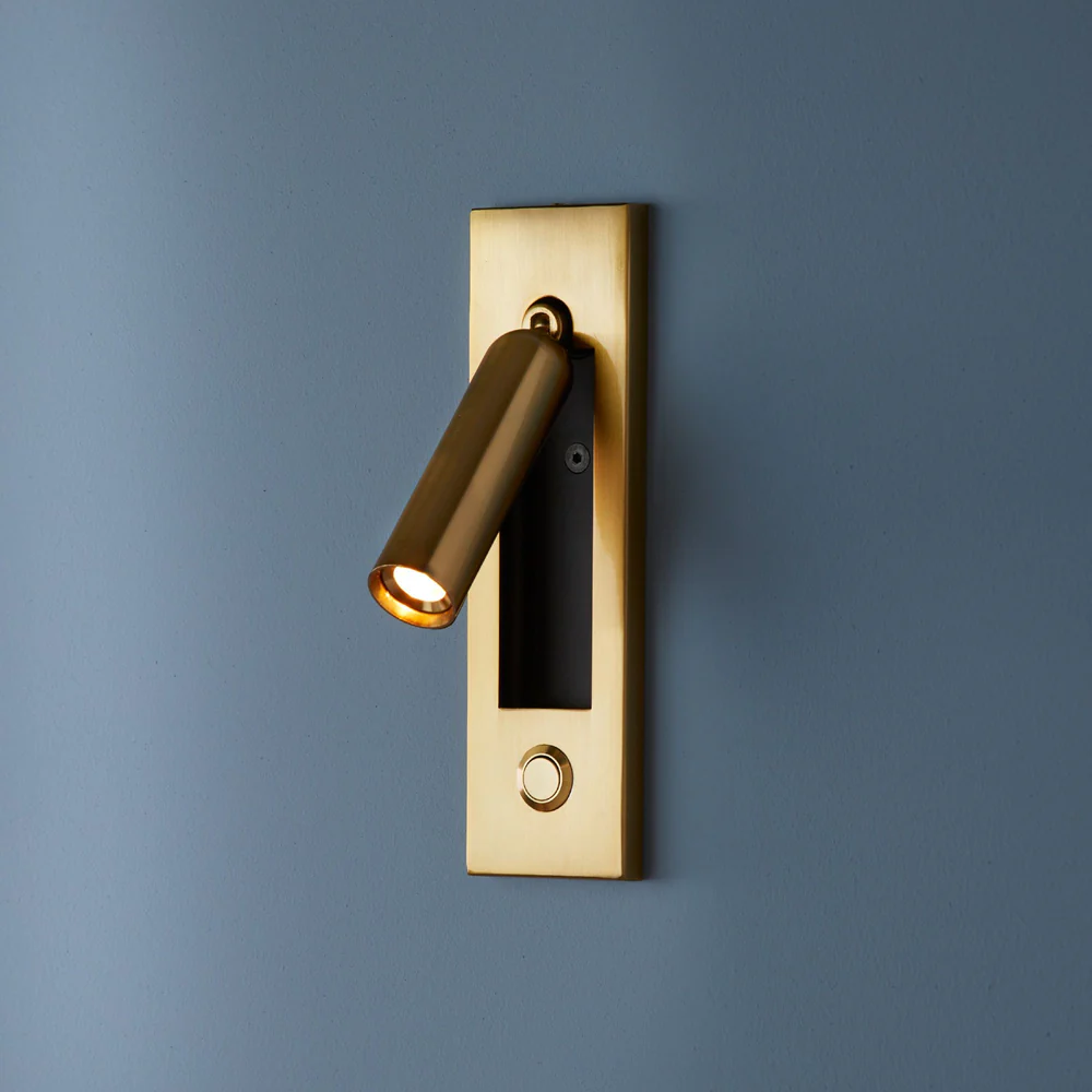 Pooky - Niche Wall Light - Antique Brass Finish