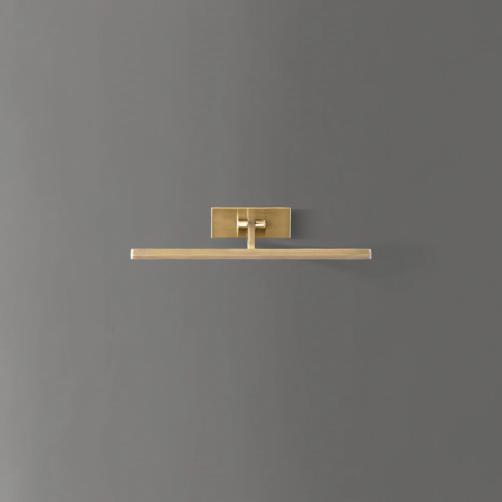 Pooky - Blake Dimmable Picture Light - Smaller - Antique Brass Finish