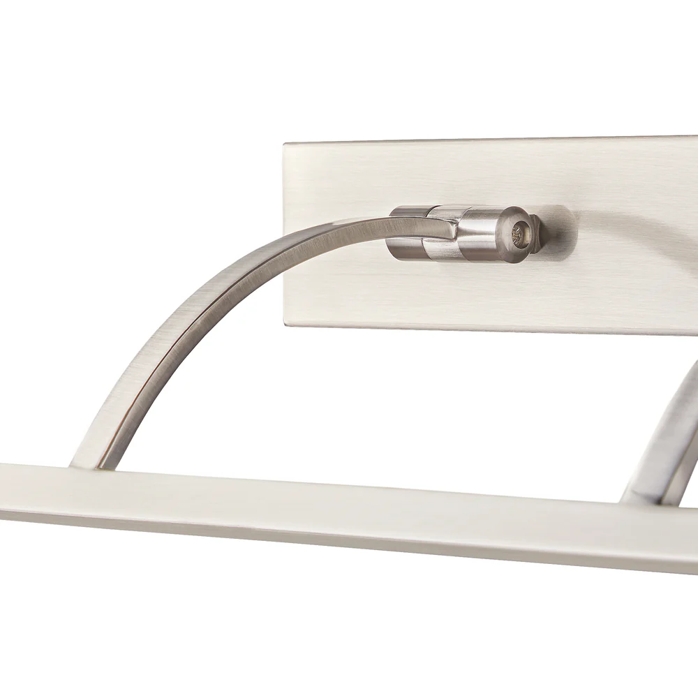 Pooky - Blake Dimmable Picture Light - Larger - Brushed Chrome Finish