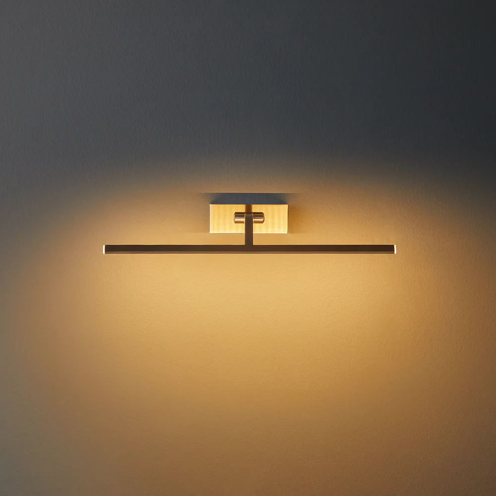 Pooky - Blake Dimmable Picture Light - Medium - Brushed Chrome Finish