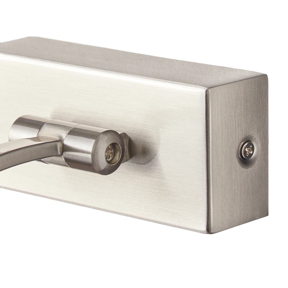 Pooky - Blake Dimmable Picture Light - Smaller - Brushed Chrome Finish