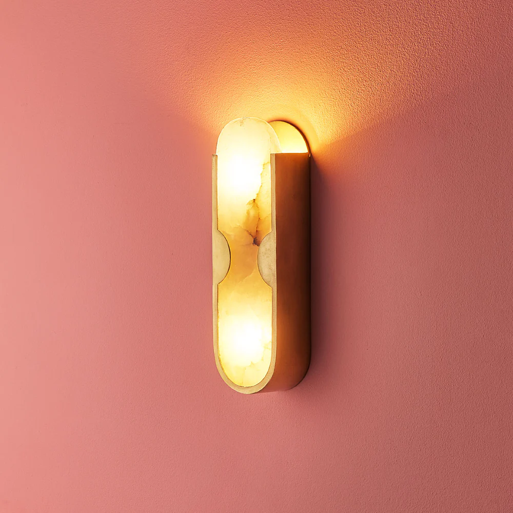Pooky - Epicurus Alabaster Wall Light