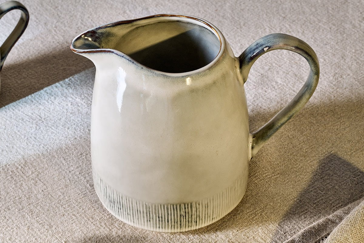 Nkuku - Malia Jug - Cream - Large