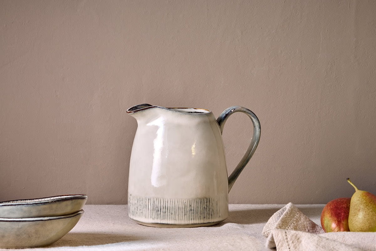 Nkuku - Malia Jug - Cream - Large
