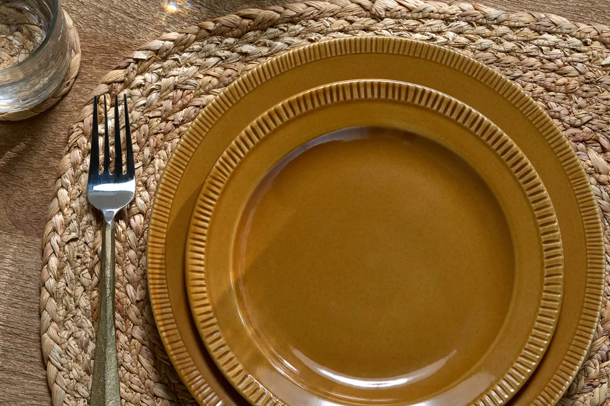 Nkuku - Nuwara Side Plate - Mustard