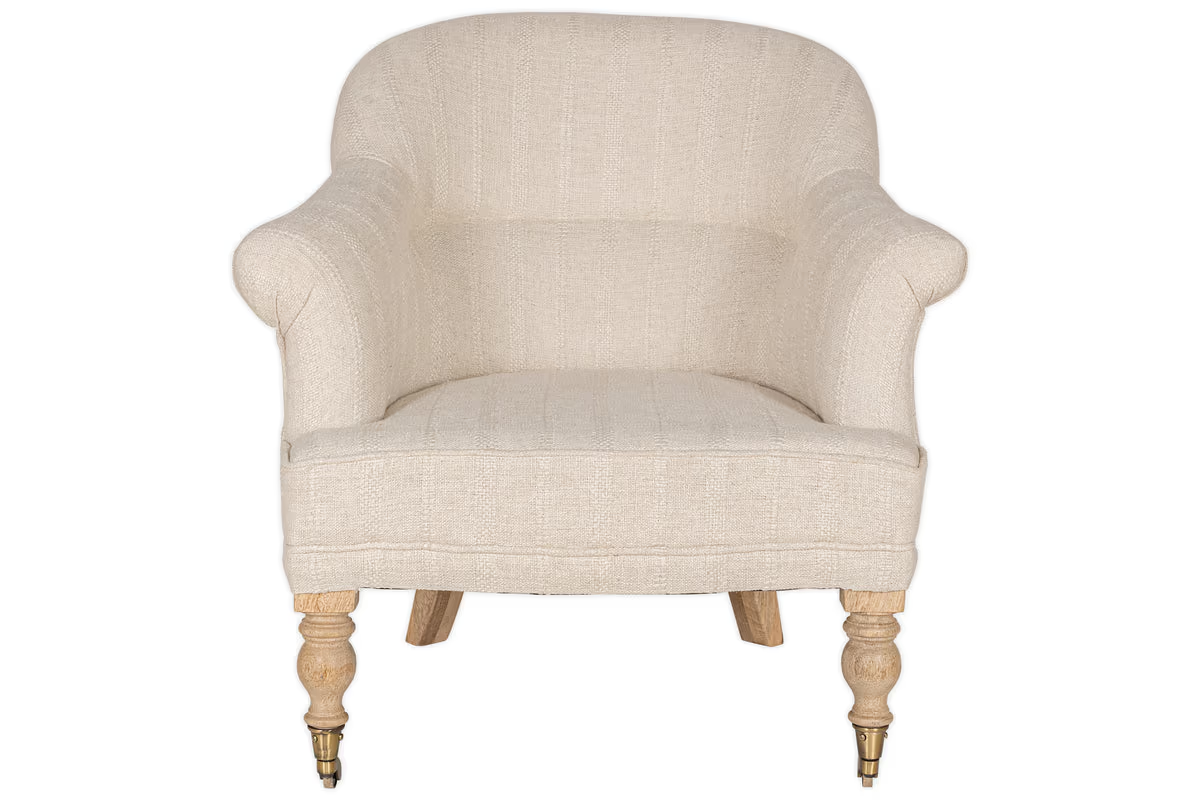 Nkuku - Kiana Cotton Armchair - Natural