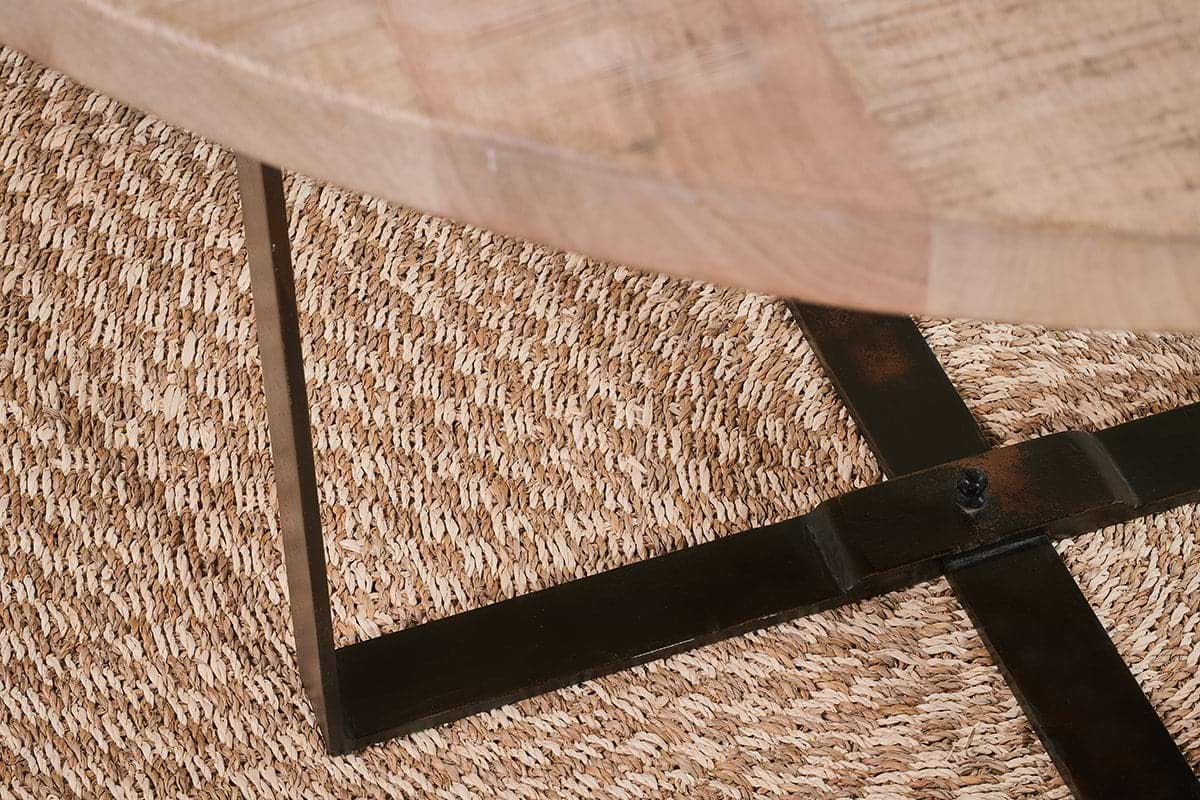 Nkuku - Fia Mango Wood Round Dining Table