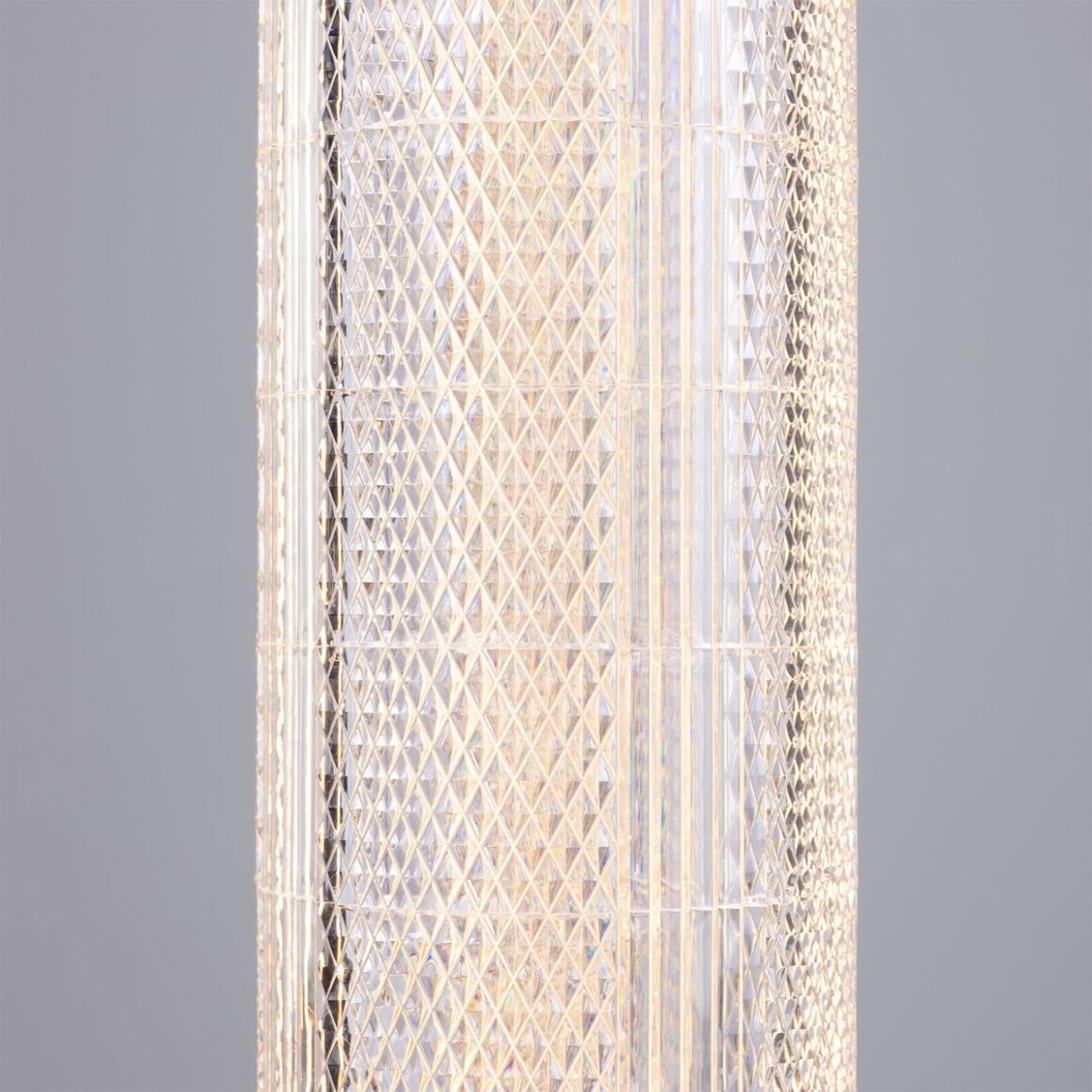 Mullan Ashford Neo-Victorian Vertical Linear Pendant Light 102cm IP20 - Antique Silver Finish