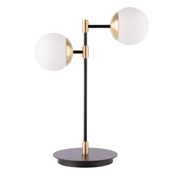 Northern Light - IO Table Lamp - Opal Finish - Matt Opal Glass Globe Ø150mm Shade