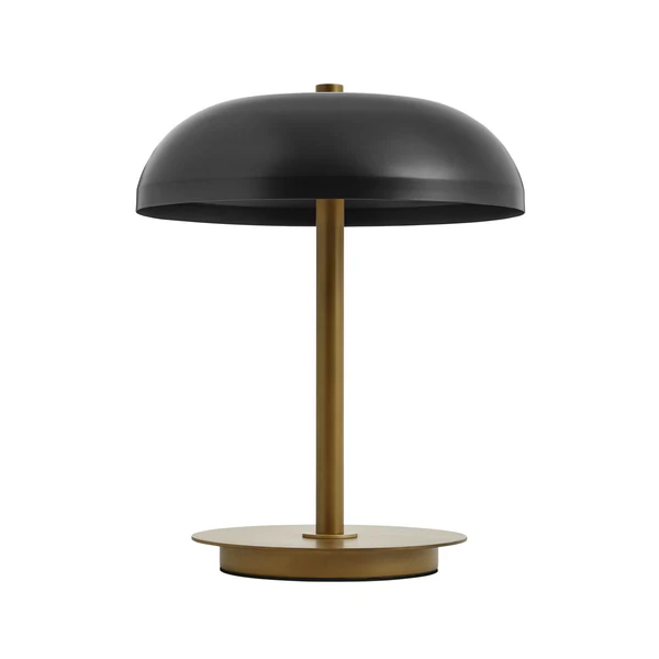 Northern Light - Modena Table Lamp - Light Antique Matt Black Finish