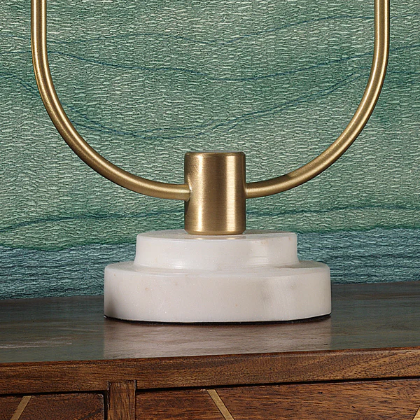 Northern Light - Iveston Table Lamp - Brushed Brass Finish