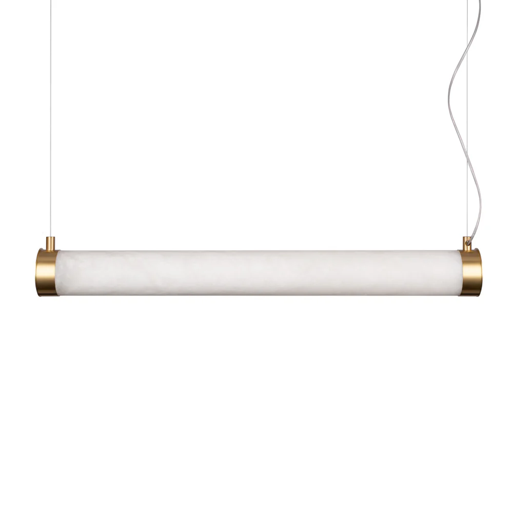 Northern Light - Geo Pendant Ceiling Lights - Brushed Brass Finish