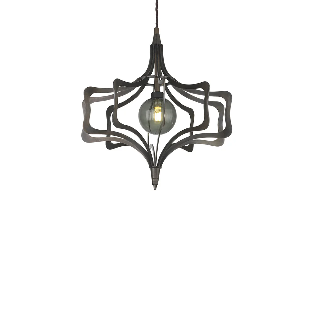 Northern Light - Aurelia Pendant Ceiling Lights - Carbonne Finish
