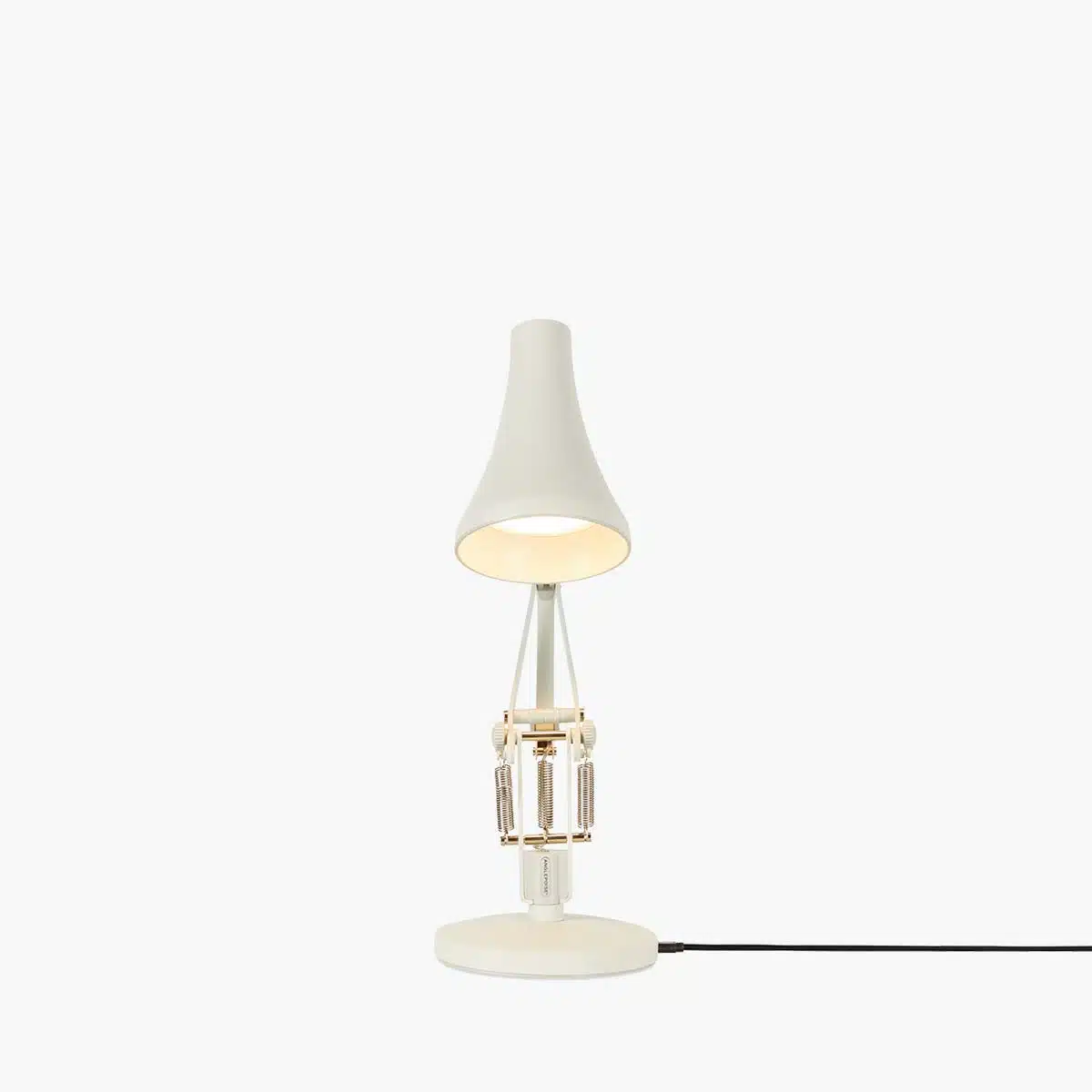 Anglepoise Light - 90 Mini Mini Desk Lamp Jasmine White - Jasmine White Finish - Arms and Aluminium Shade