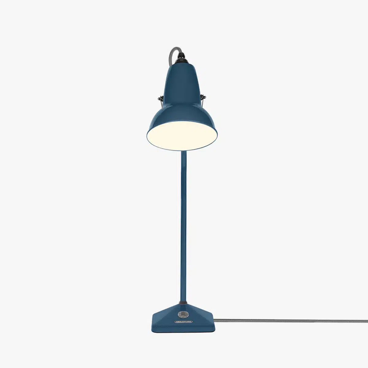 Anglepoise Light - Original 1227 Mini Table Lamp National Trust Edition Neptune Blue - Neptune Blue Finish - Steel Shade