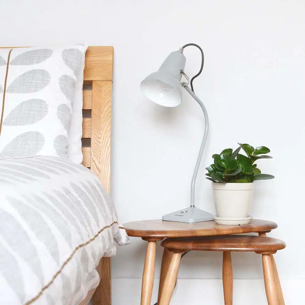Anglepoise Light - Original 1227 Mini Table Lamp Dove Grey - Dove Grey Finish - Steel Shade