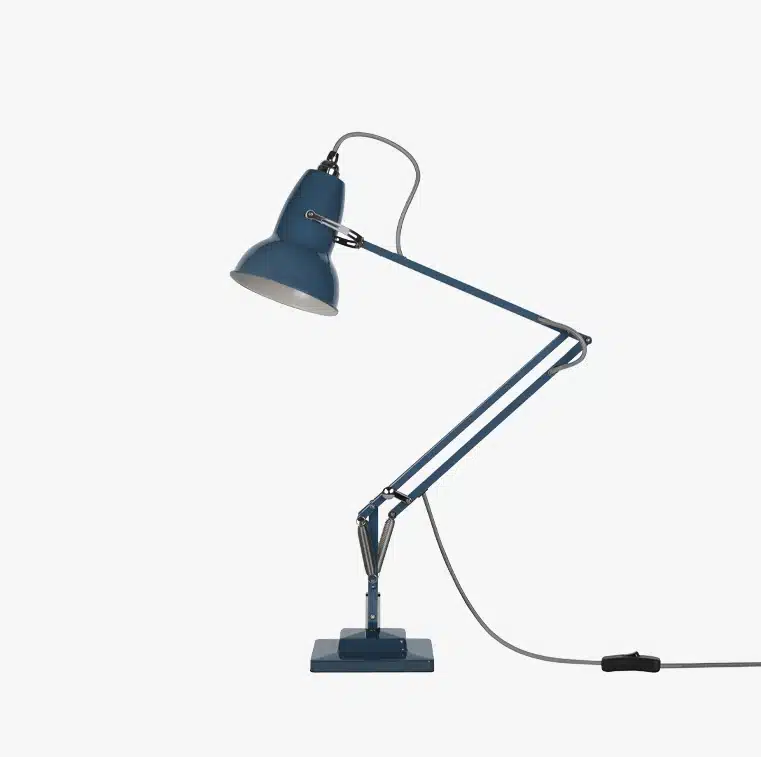 Anglepoise Light - Original 1227 Desk Lamp National Trust Edition Neptune Blue - Neptune Blue Finish - Aluminium shade