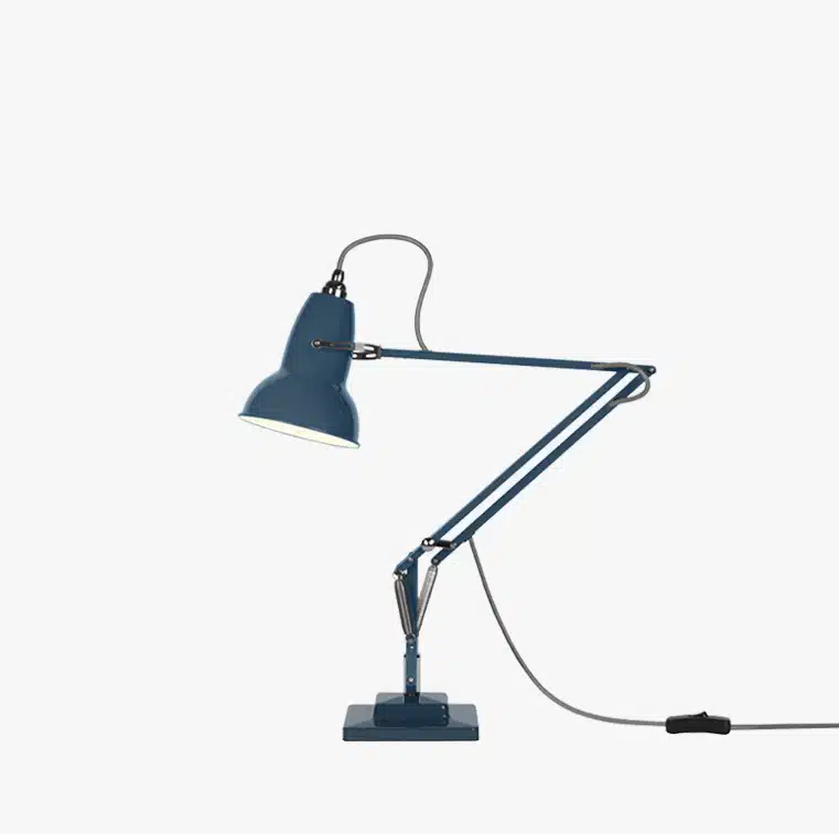 Anglepoise Light - Original 1227 Desk Lamp National Trust Edition Neptune Blue - Neptune Blue Finish - Aluminium shade