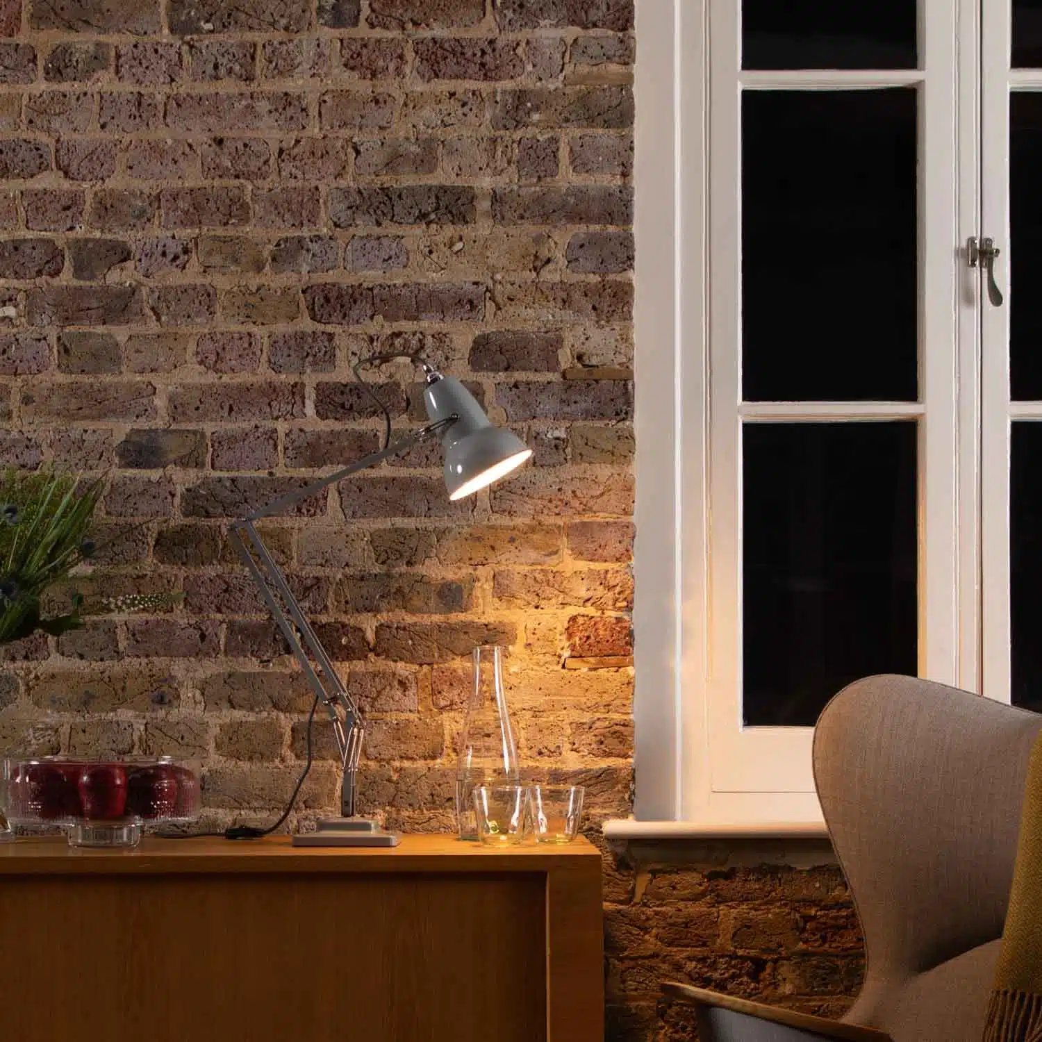 Anglepoise Light - Original 1227 Desk Lamp Dove Grey - Dove Grey Finish - Arms and Aluminium Shade